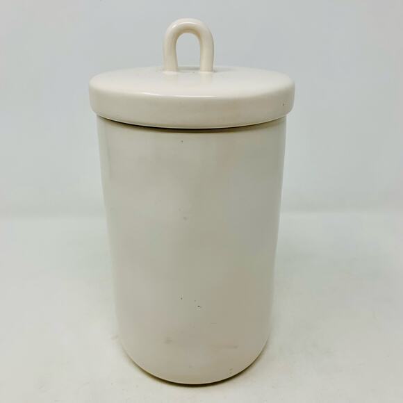 NEW Rae Dunn KEEP Canister Container Large White - Picture 2 of 3
